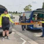 Übergabe an die Tafel