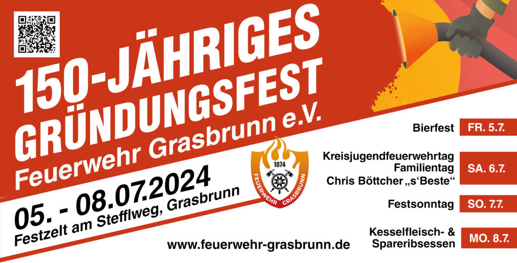 Post Freiwillige Feuerwehr Grasbrunn 150 Jahre Gründungsfest