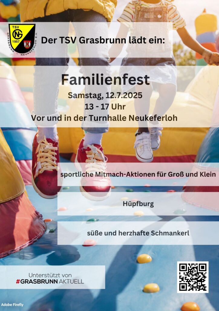 Flyer Familienfest 2025