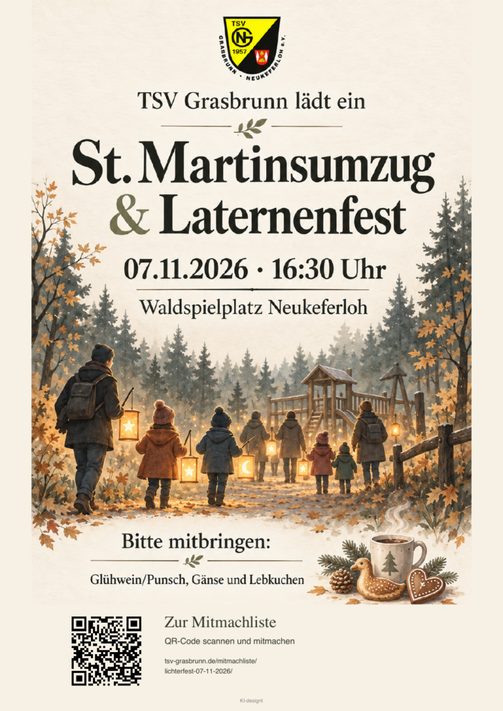 Flyer St. Martin und Laternenfest 2026